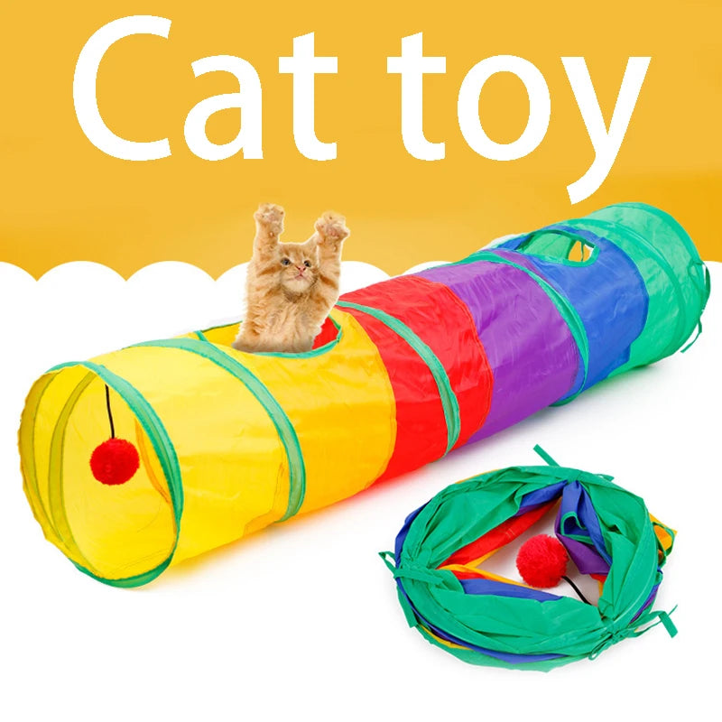 PawJoy Collapsible Cat Tunnel