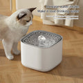 PawJoy Cat Water Fountain - ultra quiet filtered fountain