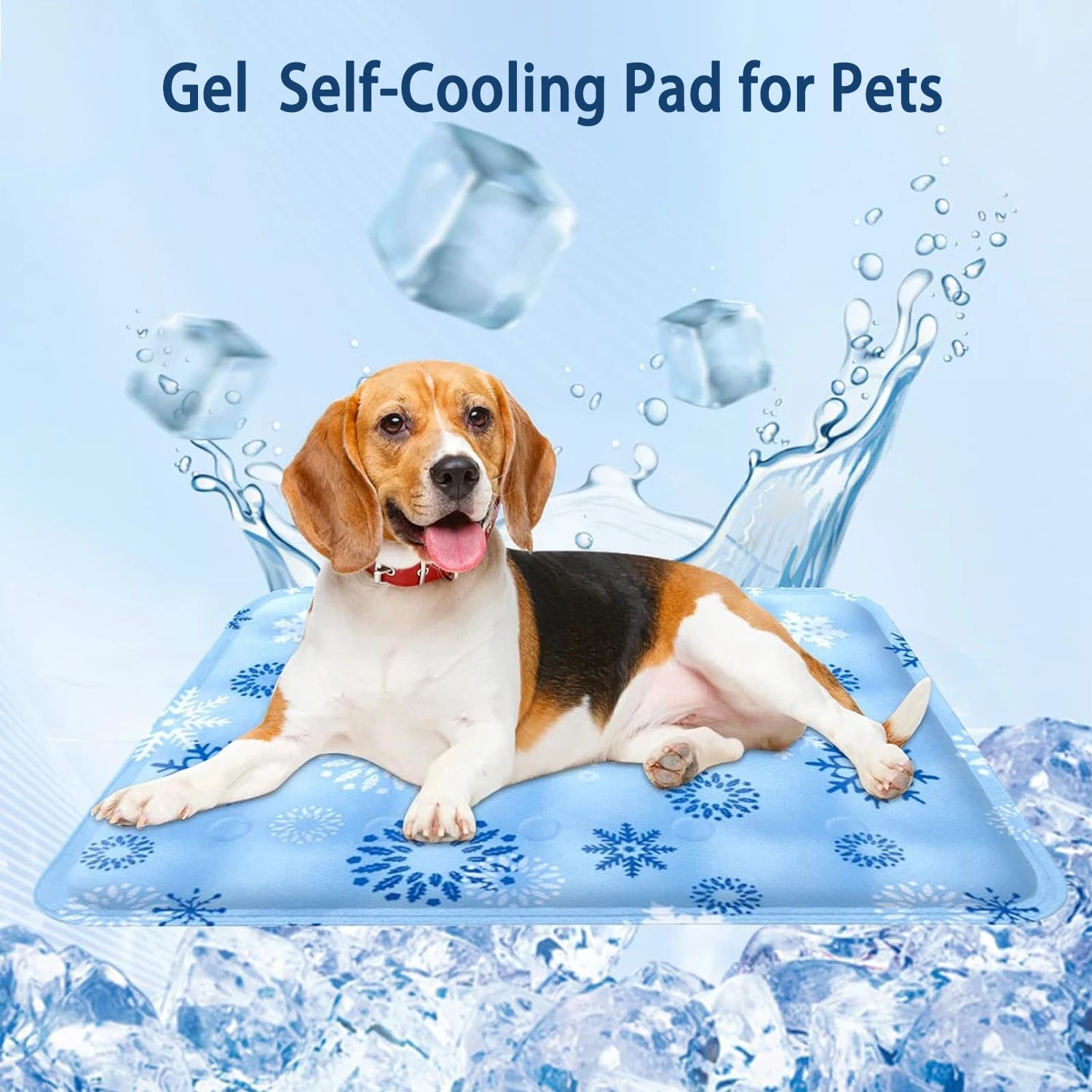 PawJoy Self-Cooling Mat for Dogs - gel cooling pad