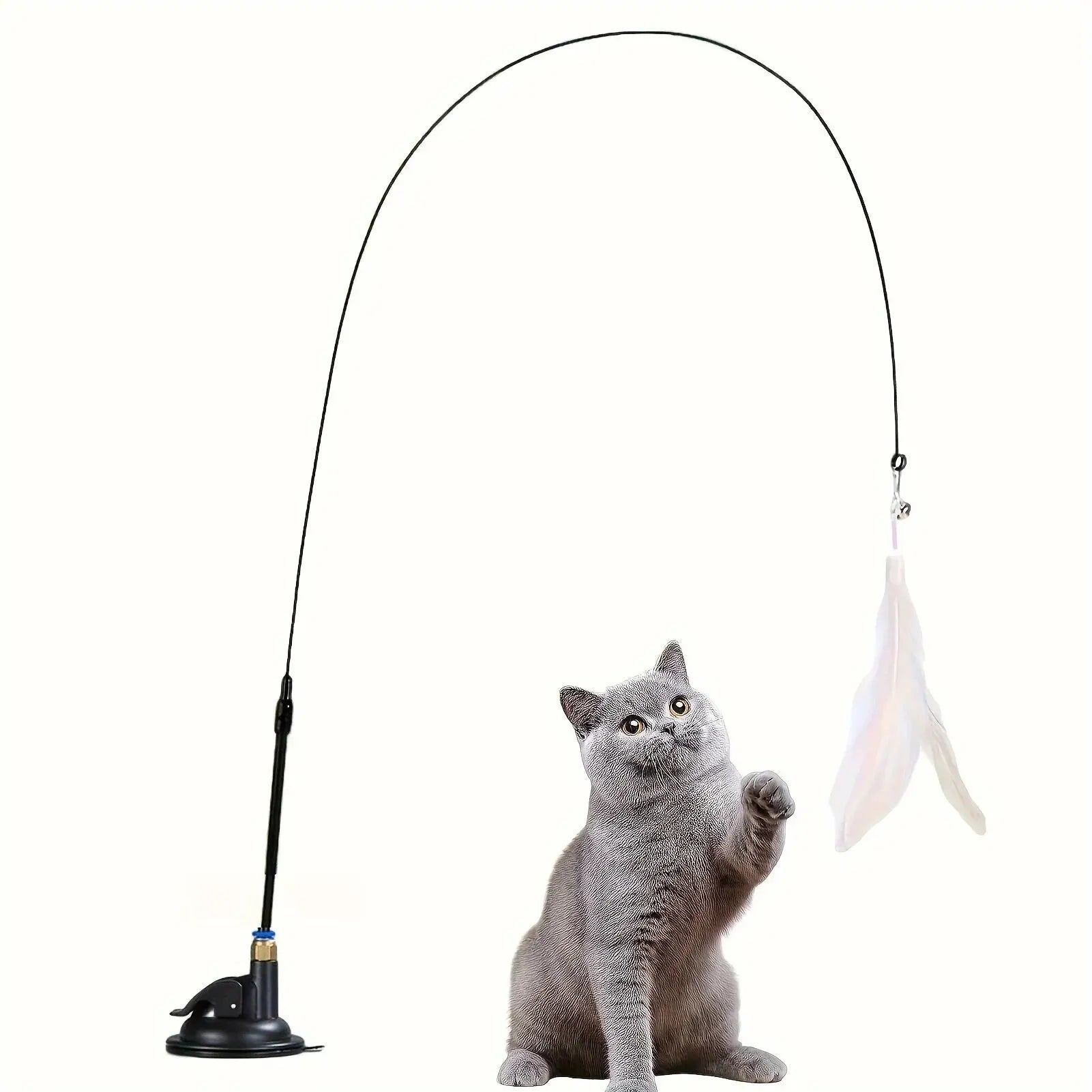 PawJoy Interactive Feather Wand Set