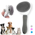 PawJoy Self-Cleaning Slicker Brush